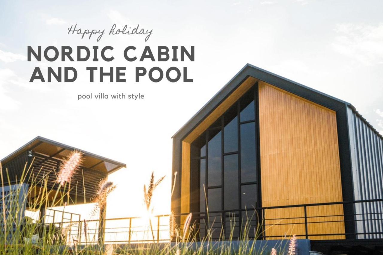 Nordic Cabin And The Pool Ban Sap Noi Exteriér fotografie