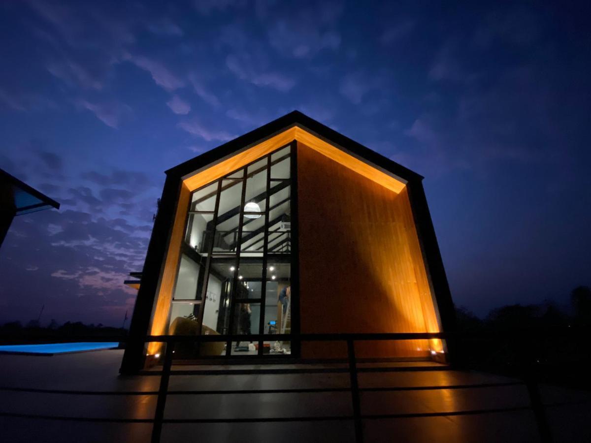 Nordic Cabin And The Pool Ban Sap Noi Exteriér fotografie